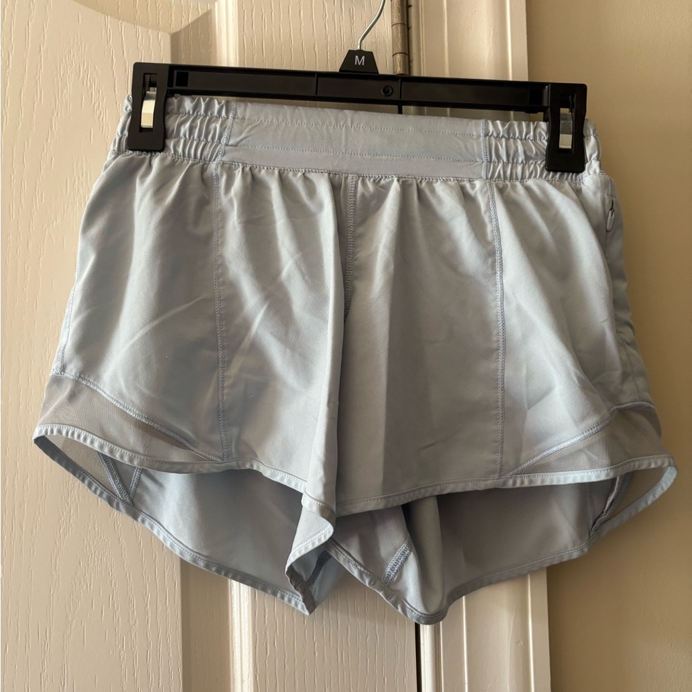 Lululemon Athletica Blue Athletic Shorts Moisture-Wicking Design